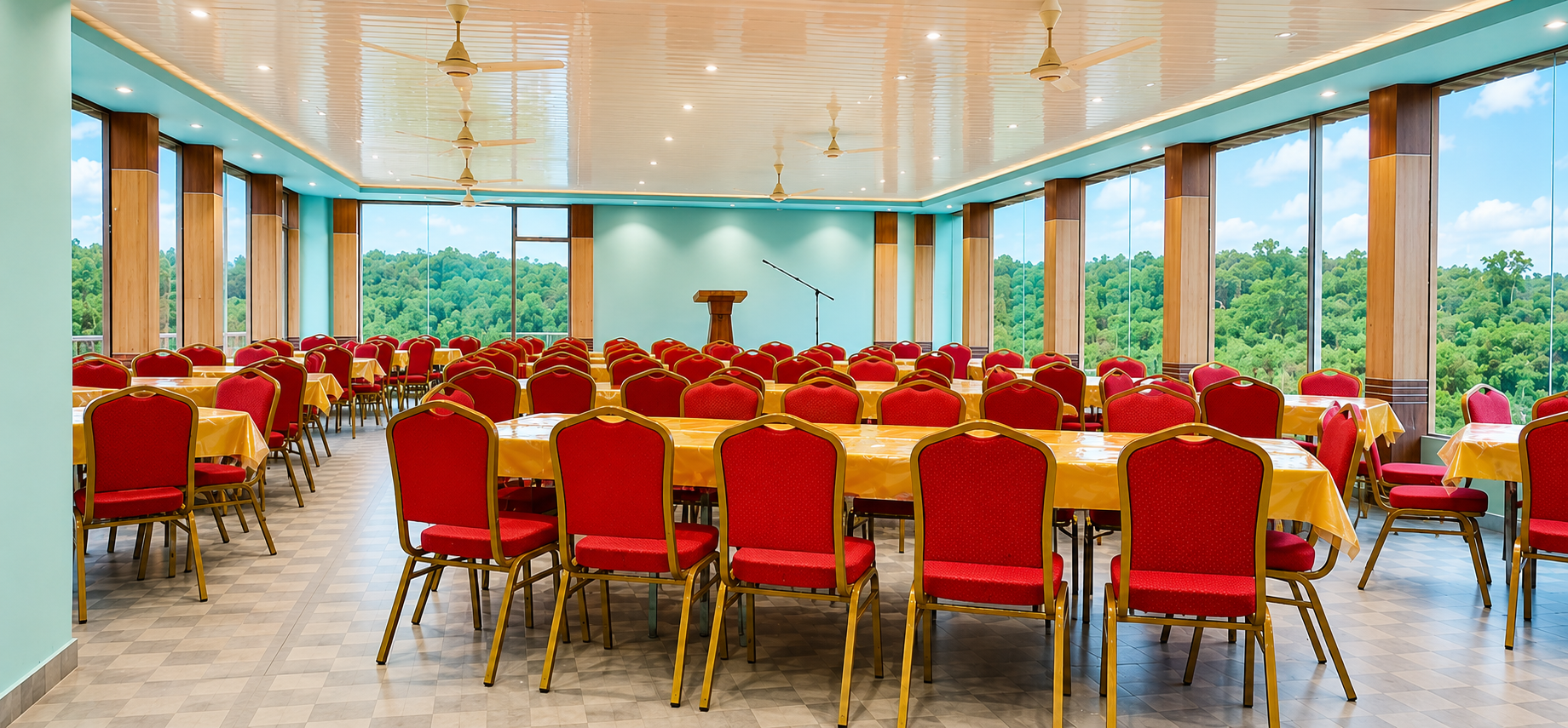 Conference hall at SKD Amar Bari Resort
