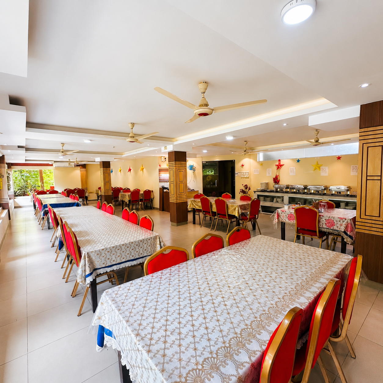 Restaurant at SKD Amar Bari Resort